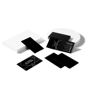 알루미늄 비즈니스 메탈카드(60pcs) 블랙